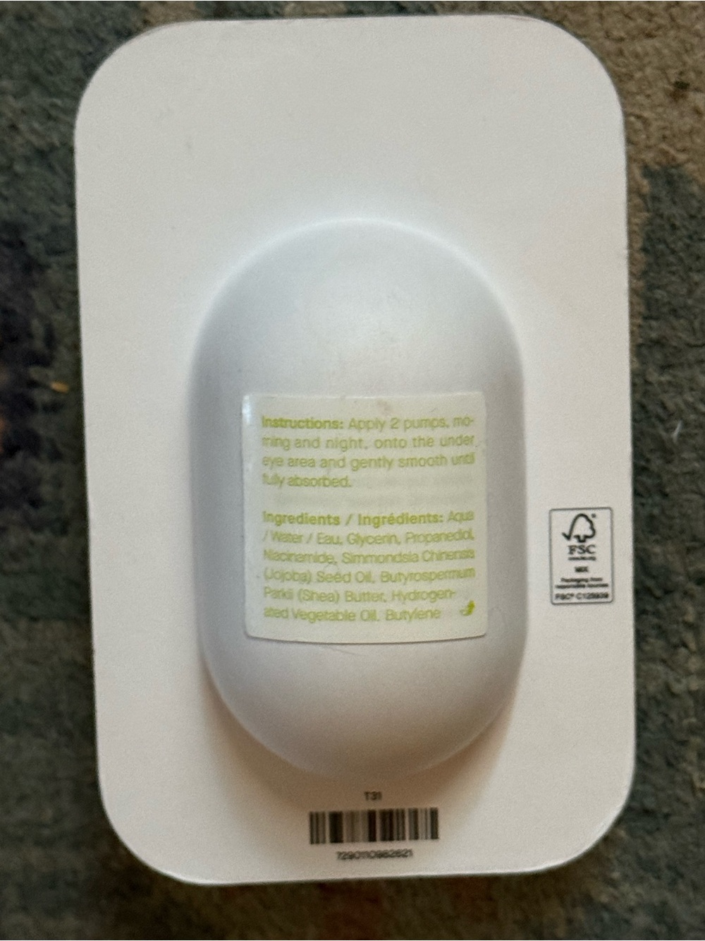 SpoiledChild T31 VITAMIN C BRIGHTENING EYE CREAM REFILL NIB - Picture 3 of 7